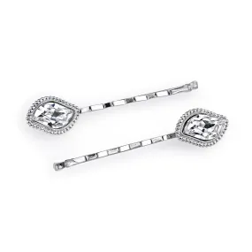 1928 Bridal Crystal Bobby Pin Set