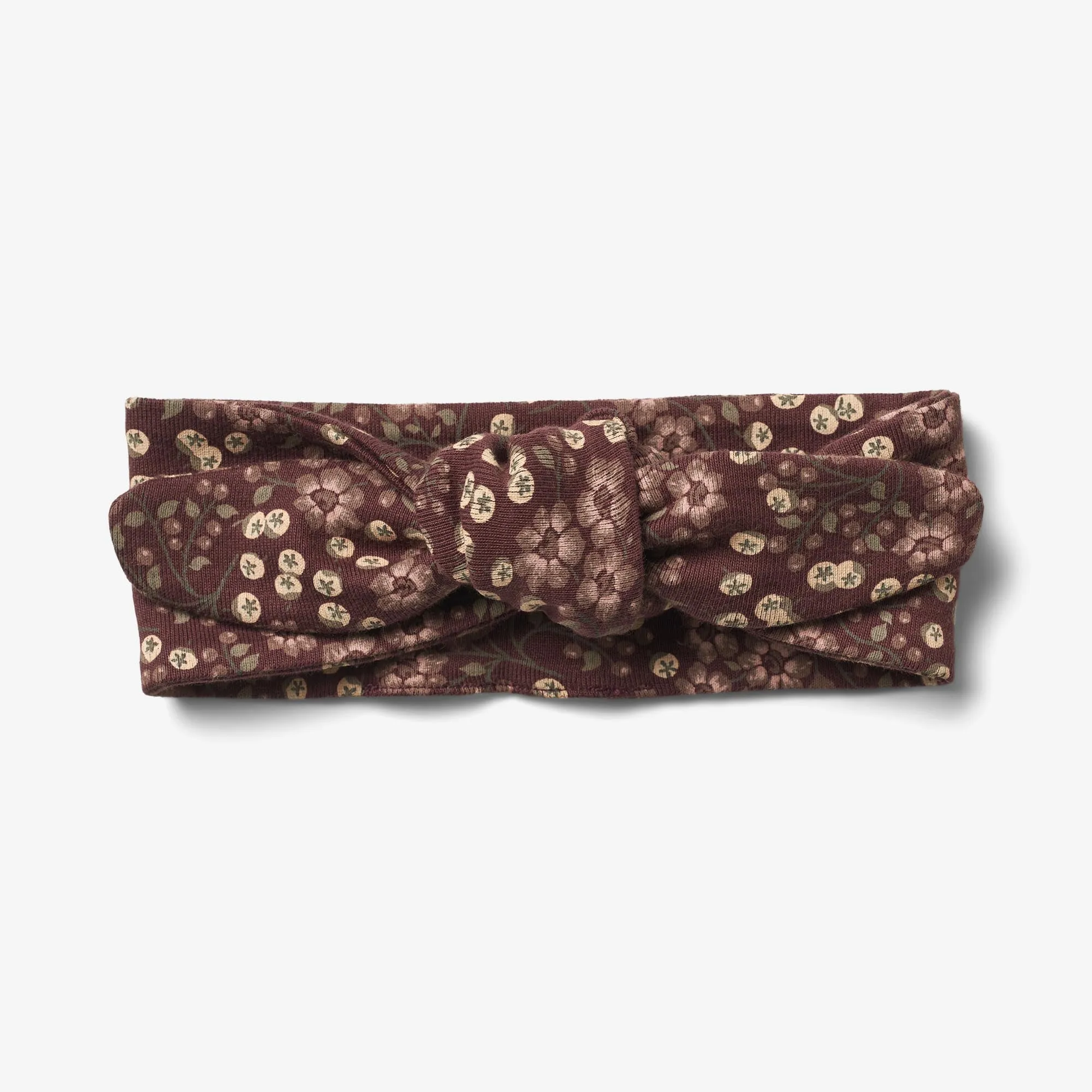 2 Headband Olivia | Baby - aubergine berries