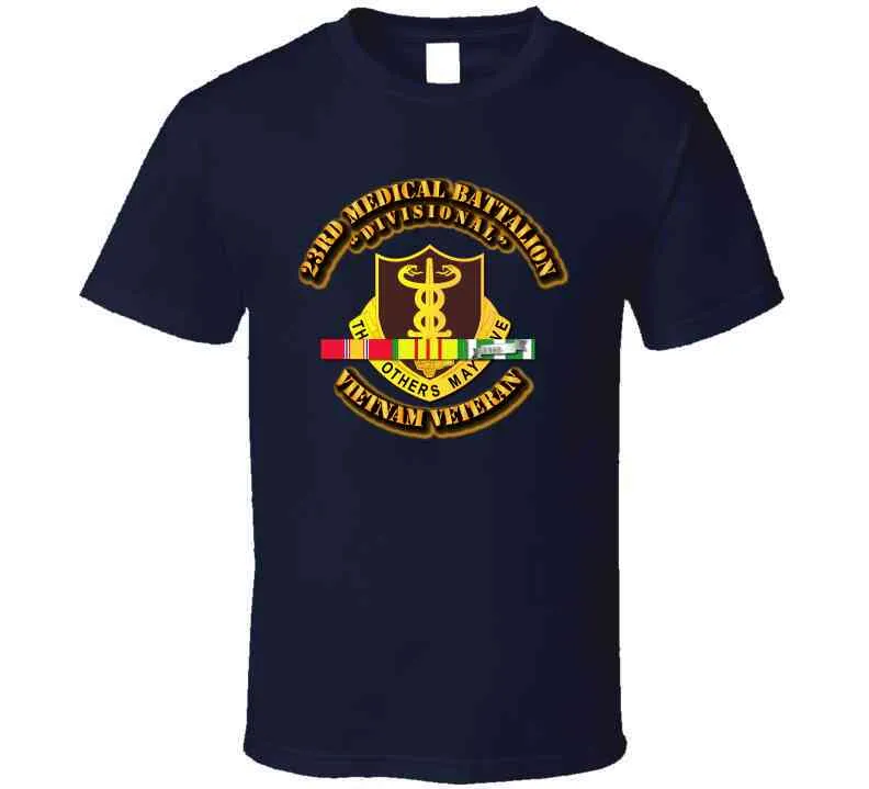 23rd Medical Battalion w SVC Ribbon T Shirt