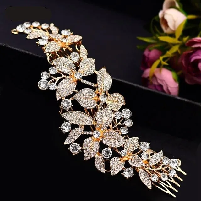 Alloy Rhinestone Headband