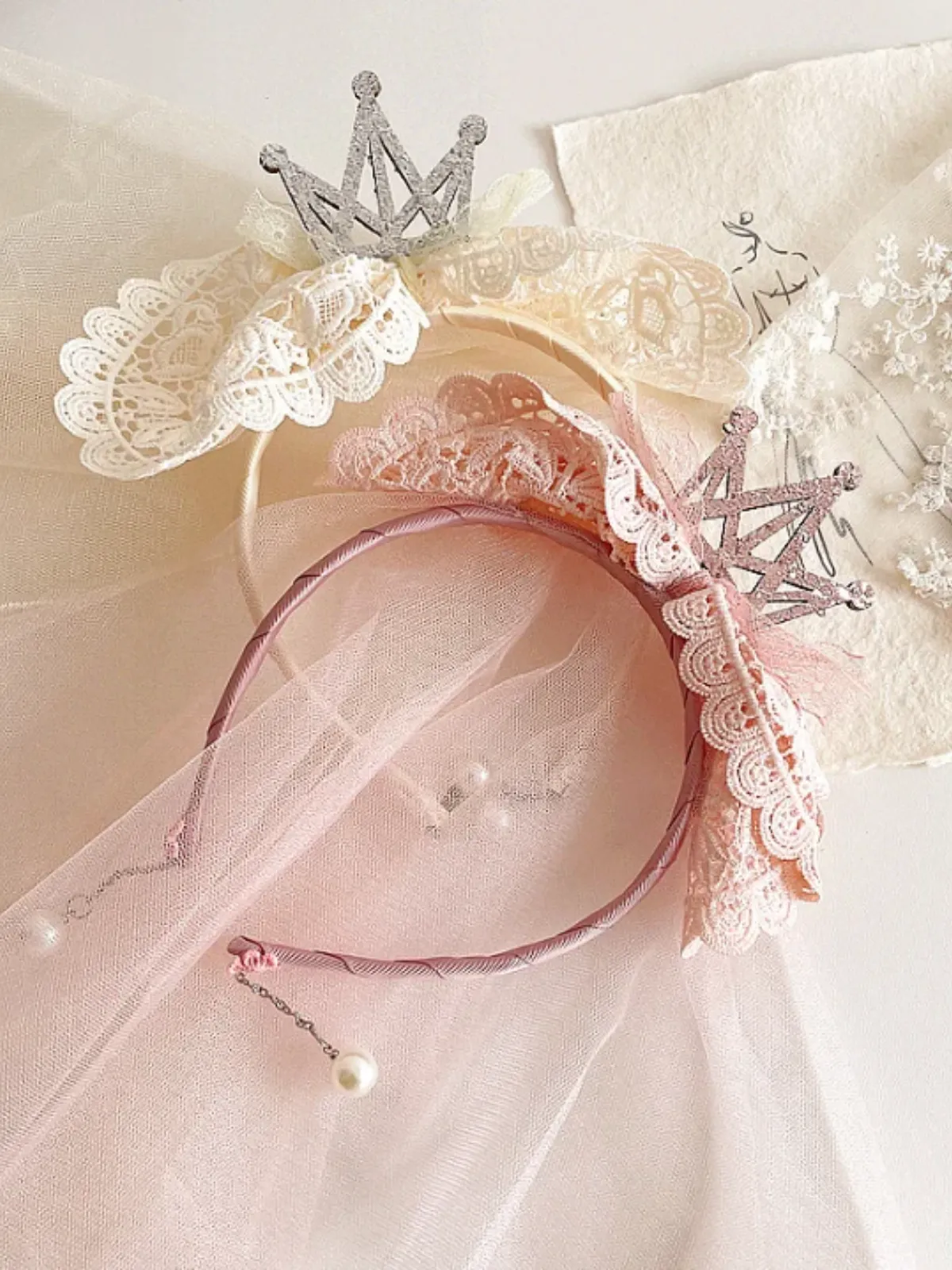 Always Shining Sequin Crown Headband