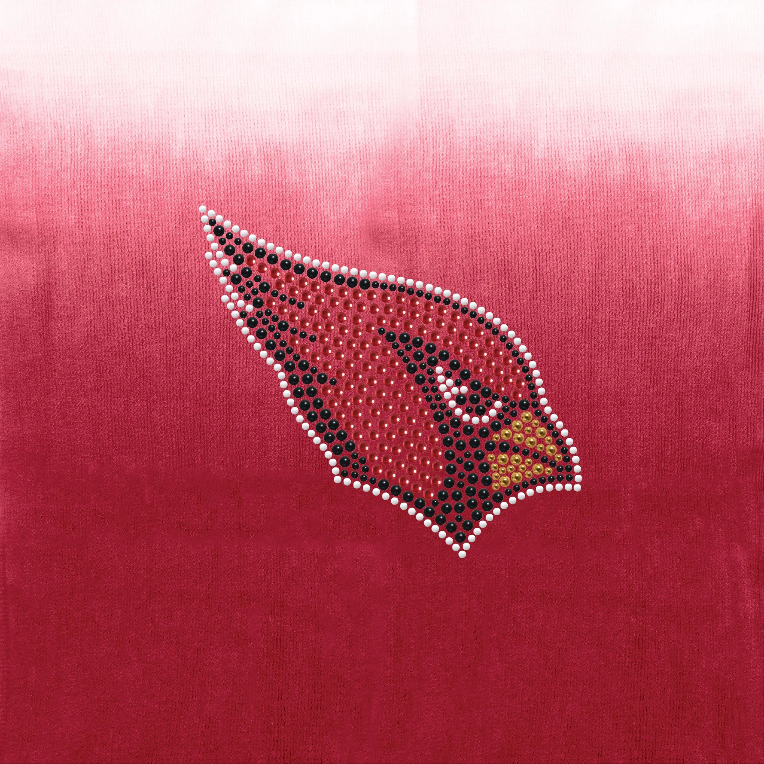 Arizona Cardinals Dip Dye Scarf