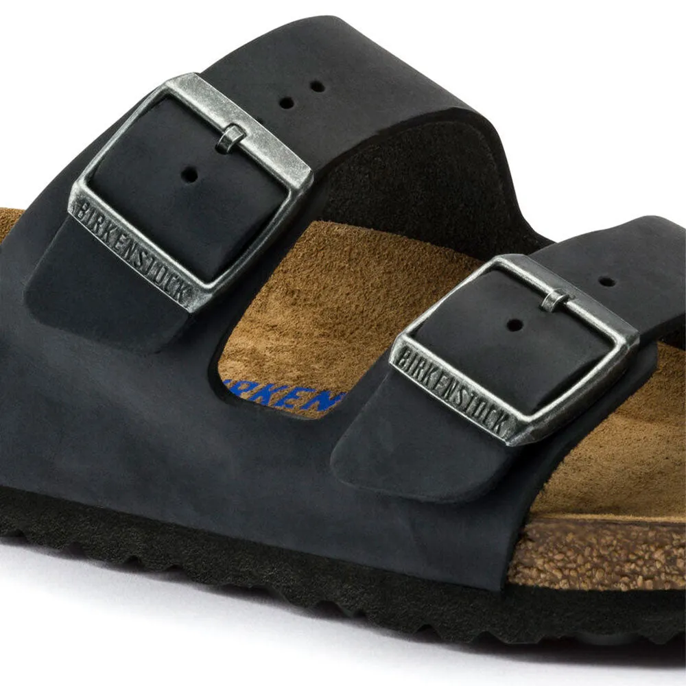 Arizona Soft Narrow Sandal Oiled Leather