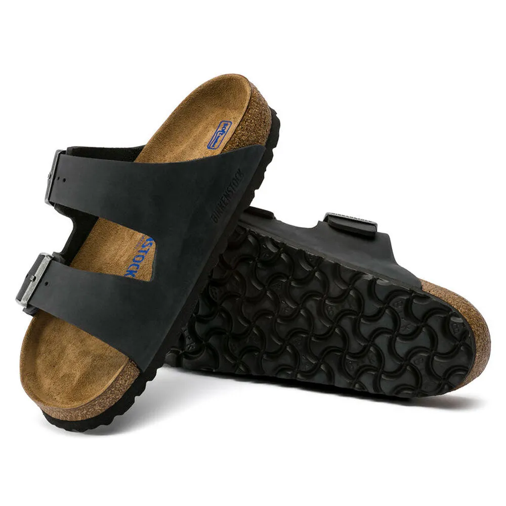 Arizona Soft Narrow Sandal Oiled Leather