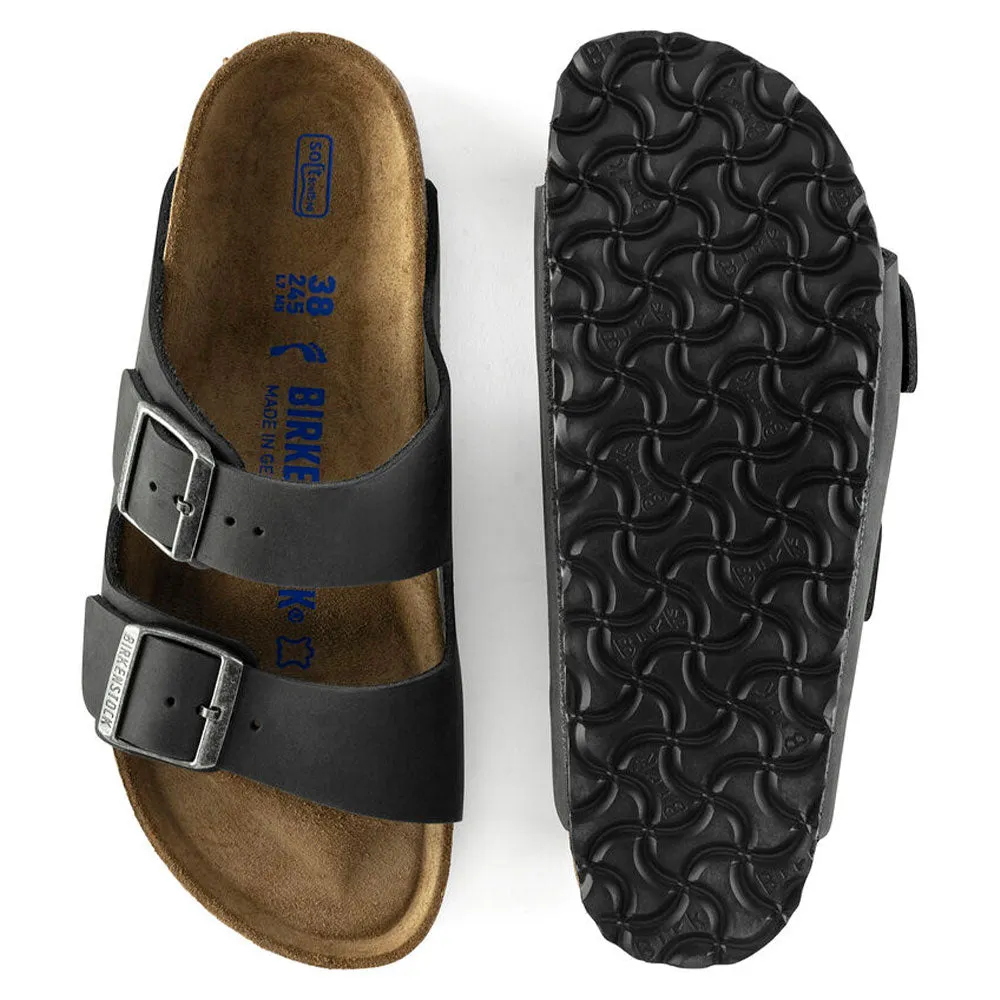 Arizona Soft Narrow Sandal Oiled Leather