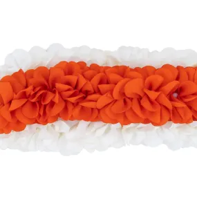 Artificial Flower - 9 Inches | Patti Veni Hair Flower/ Mogu Design Artificial Gajra for Deity Decor