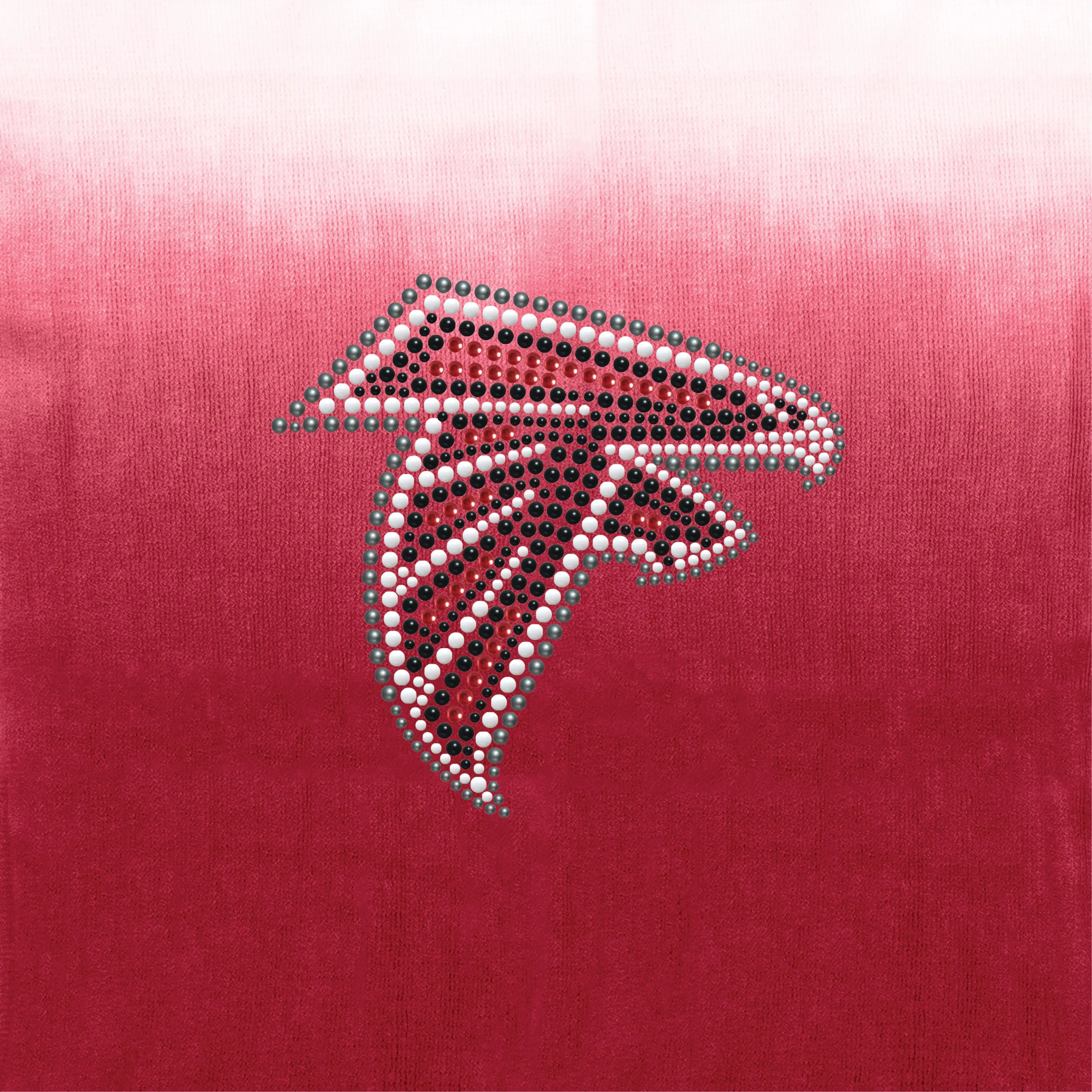 Atlanta Falcons Dip Dye Scarf