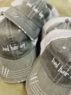 Bad Hair Day Embroidered Hat