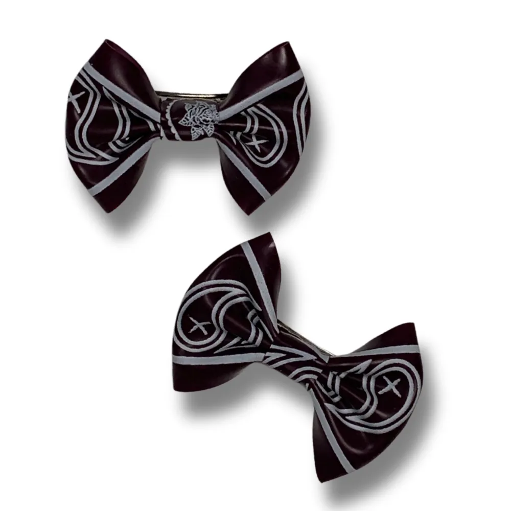 Bandana Print Latex Mini Bows READY TO SHIP