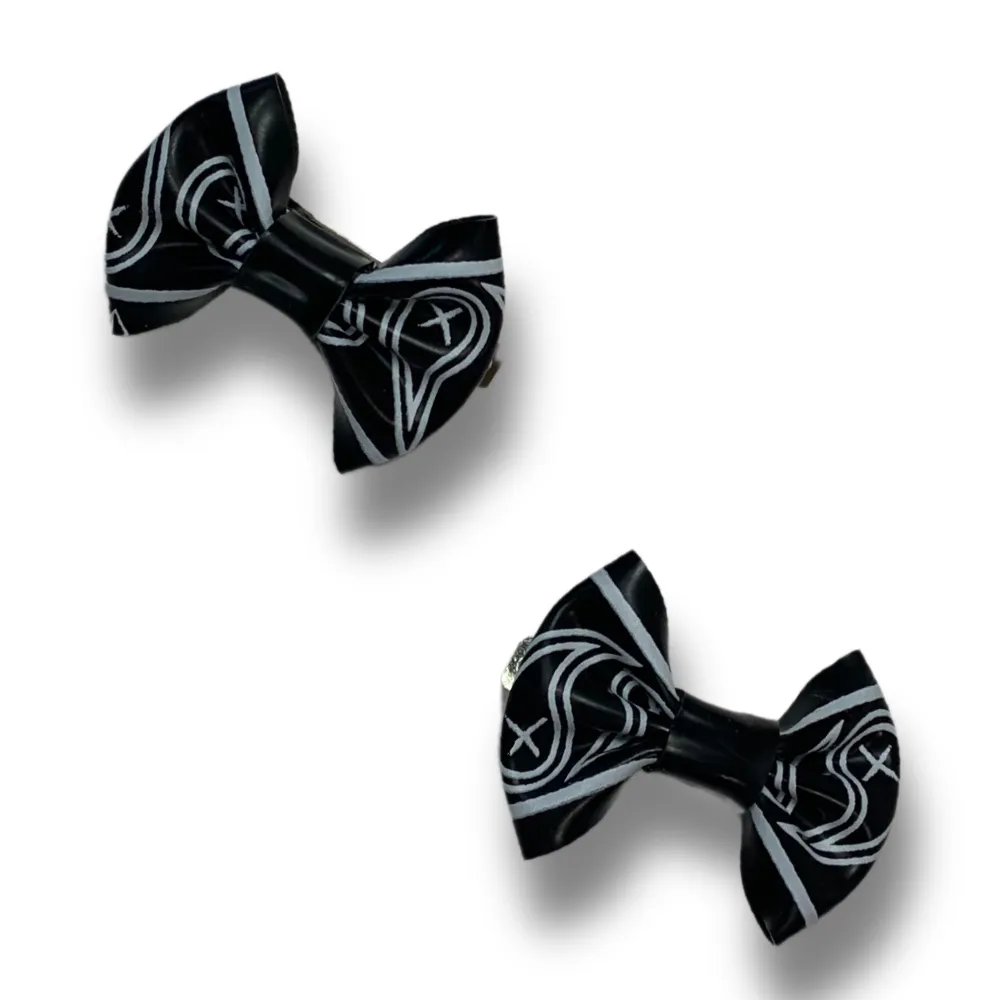 Bandana Print Latex Mini Bows READY TO SHIP