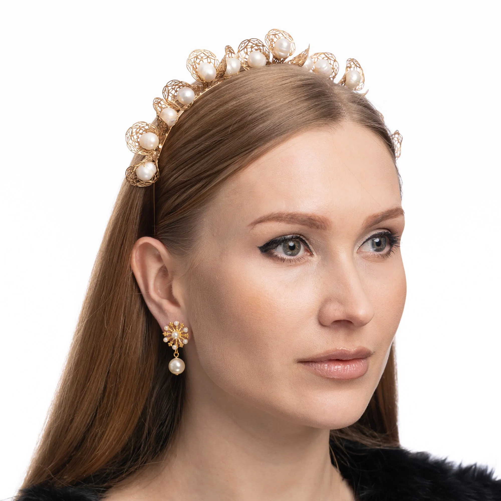 Baroque Pearl Headband