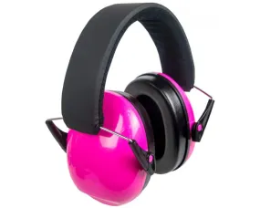 Barricade Junior Earmuffs Pink