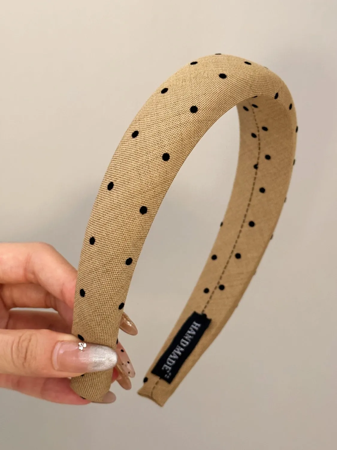 BE. Polka Dot  Wide Headband