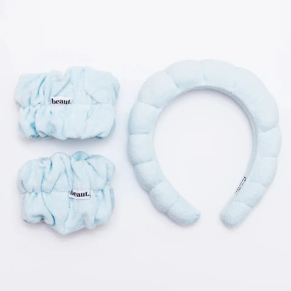 Beaut Bubble Headband & Wristband Set