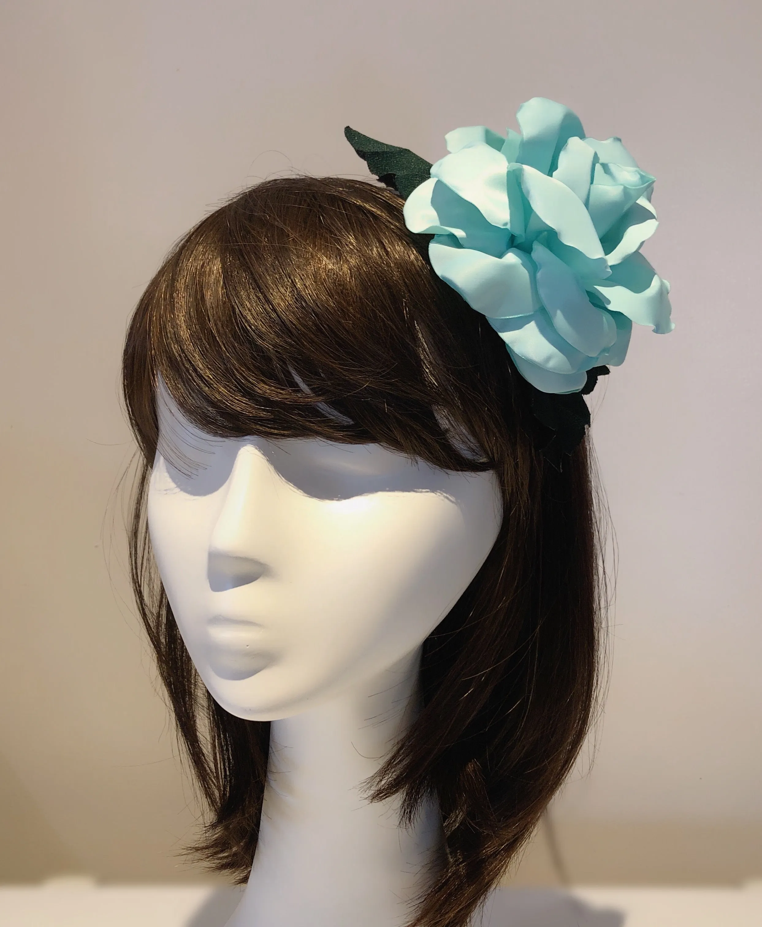 Beautiful Mega Sized Satin Rose Headband Hair Band 3 Color