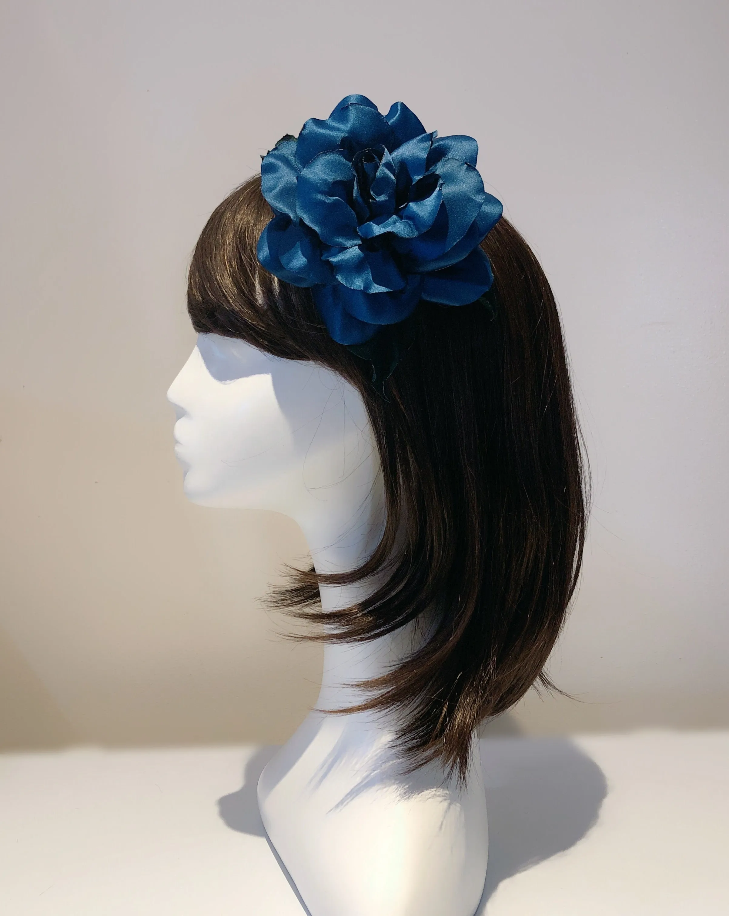 Beautiful Mega Sized Satin Rose Headband Hair Band 3 Color