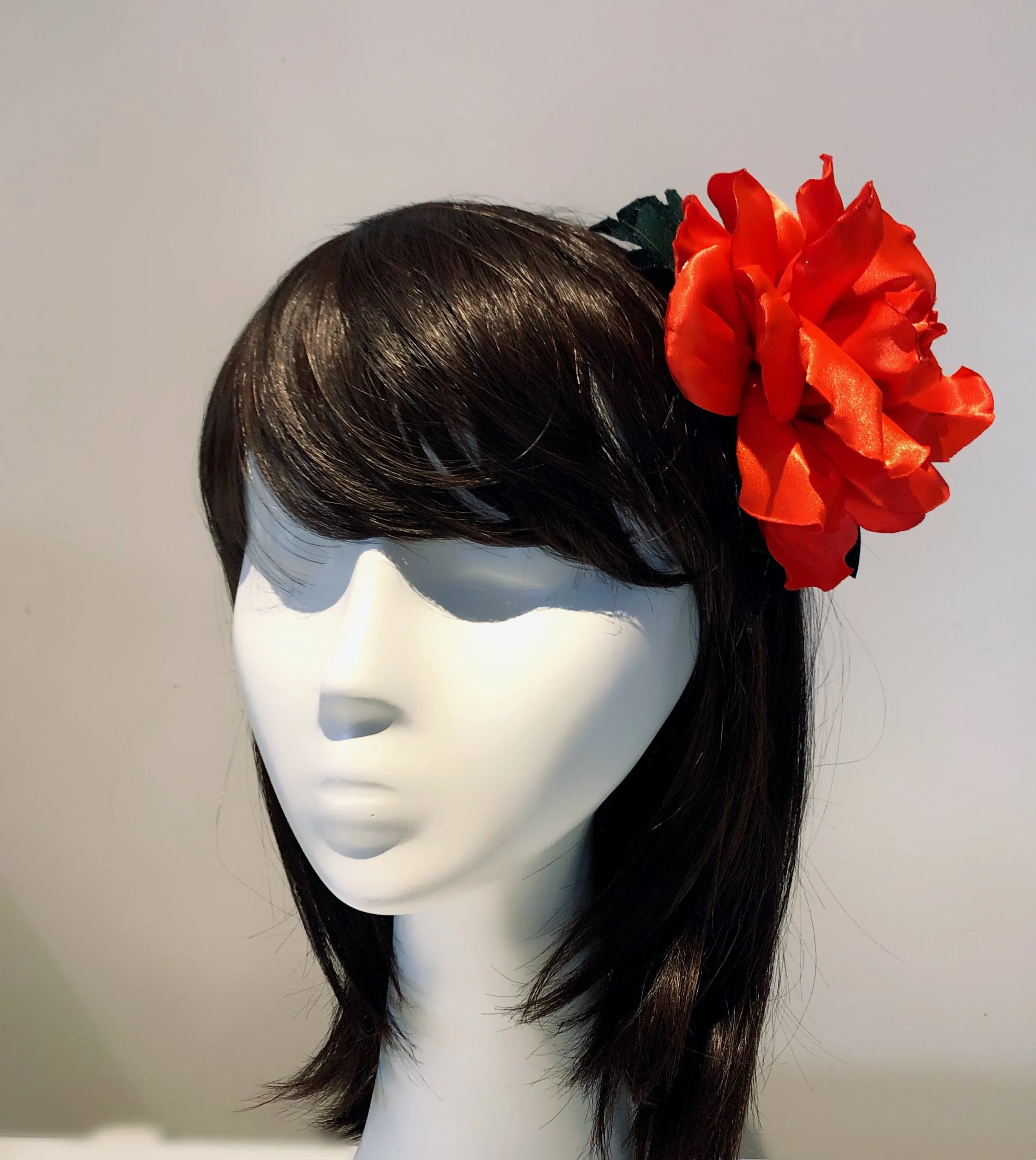 Beautiful Mega Sized Satin Rose Headband Hair Band 3 Color