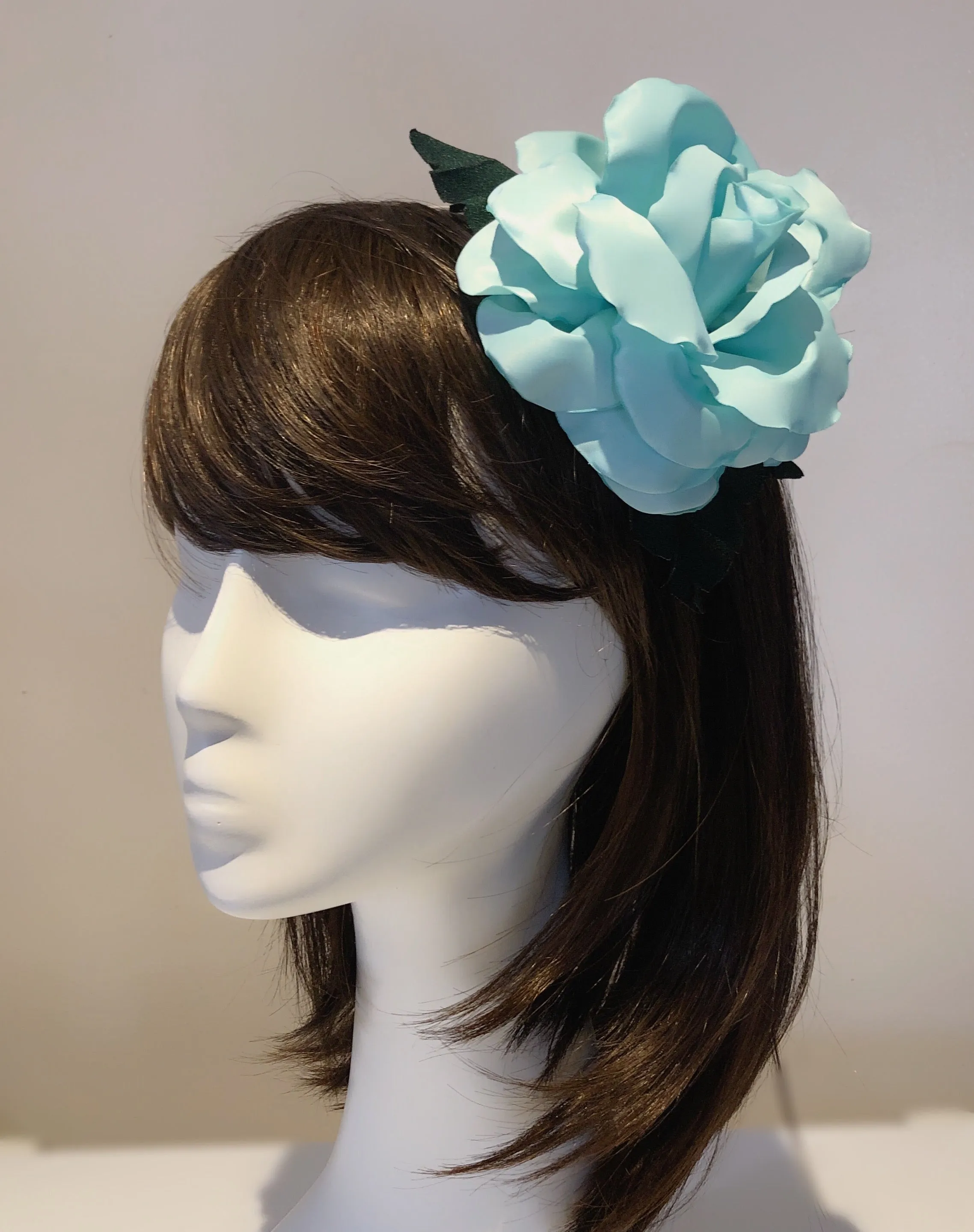 Beautiful Mega Sized Satin Rose Headband Hair Band 3 Color