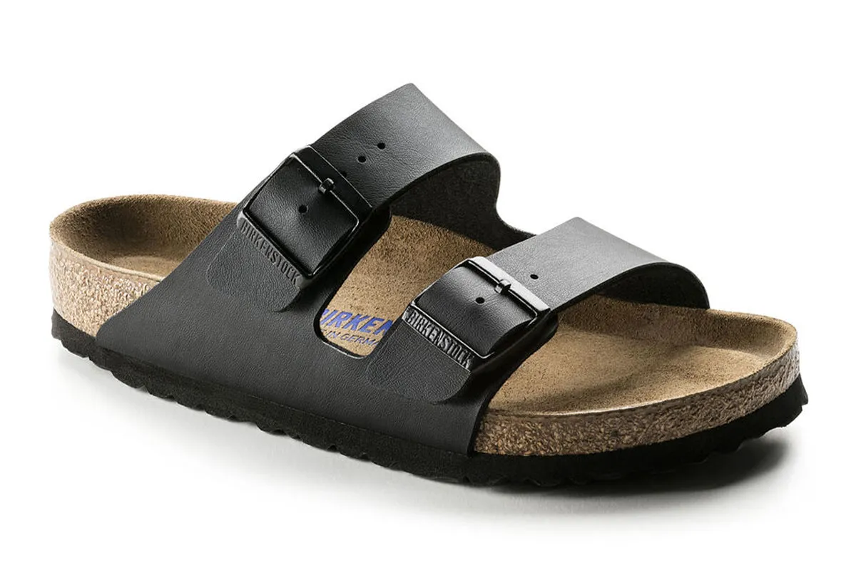 Birkenstock Arizona N Soft Footbed Black Birko-Flor Unisex