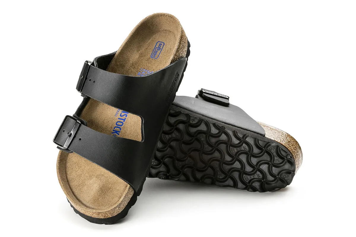 Birkenstock Arizona N Soft Footbed Black Birko-Flor Unisex