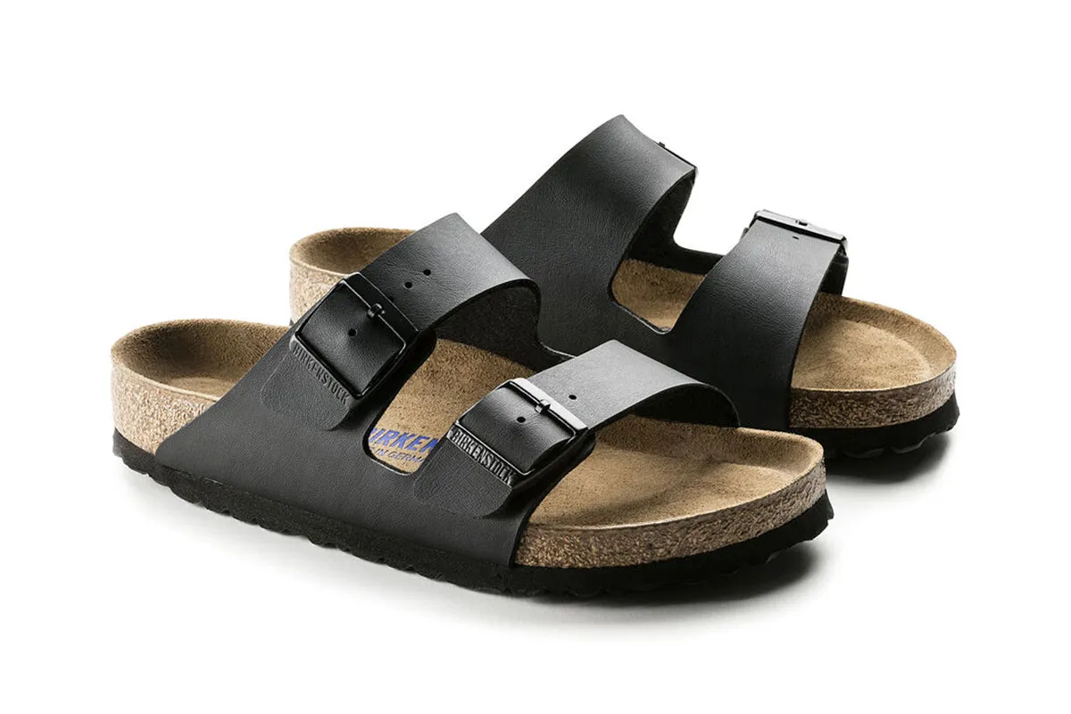 Birkenstock Arizona N Soft Footbed Black Birko-Flor Unisex