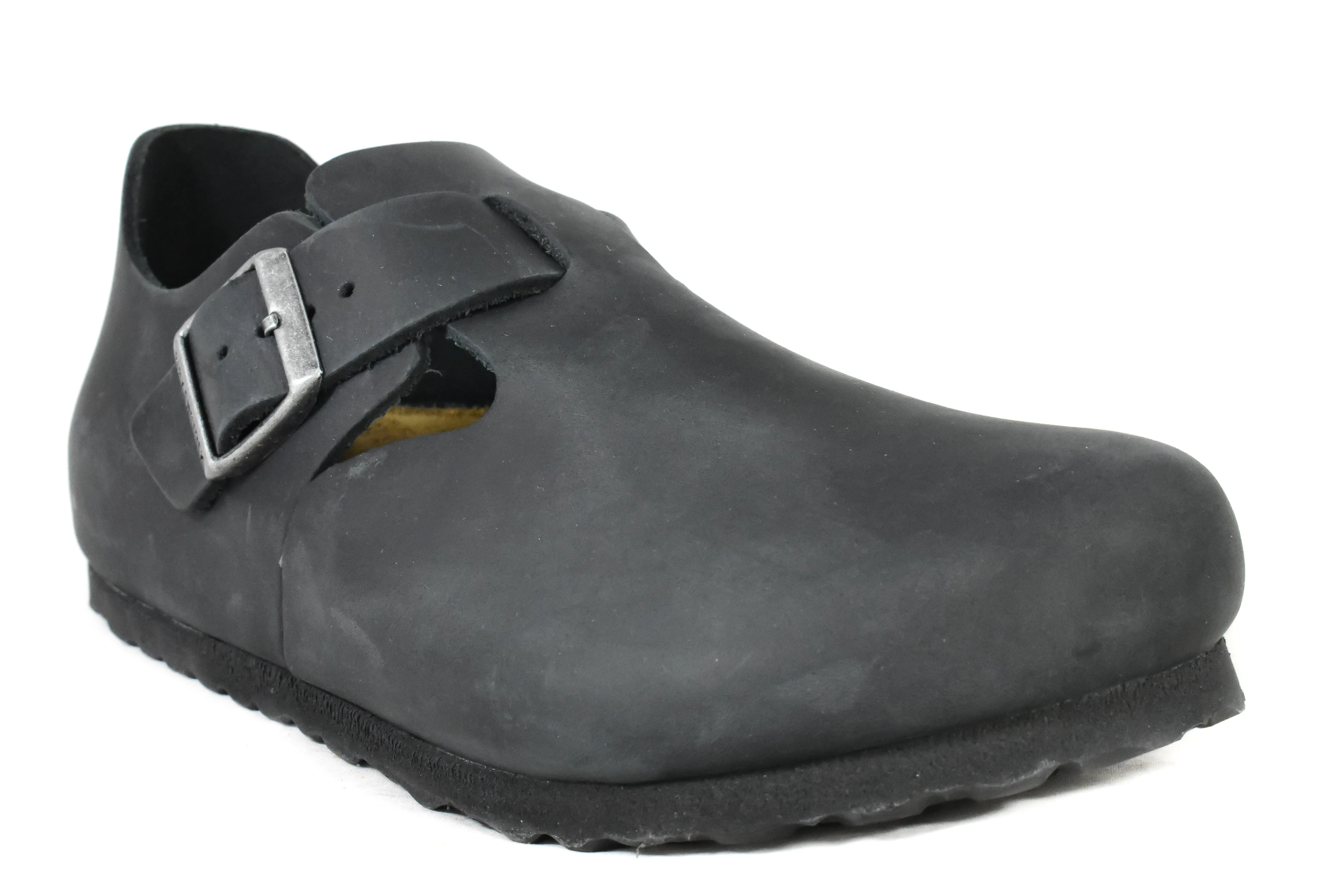 Birkenstock London Narrow Fit Oiled Leather Shoes