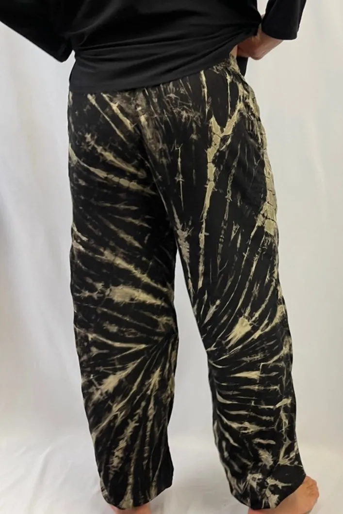 Black Tie Dye Pants