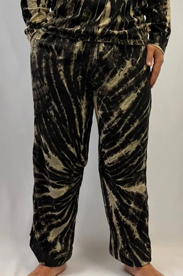 Black Tie Dye Pants