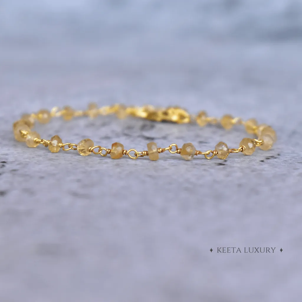 Blessed Sunshine - Citrine Bracelets