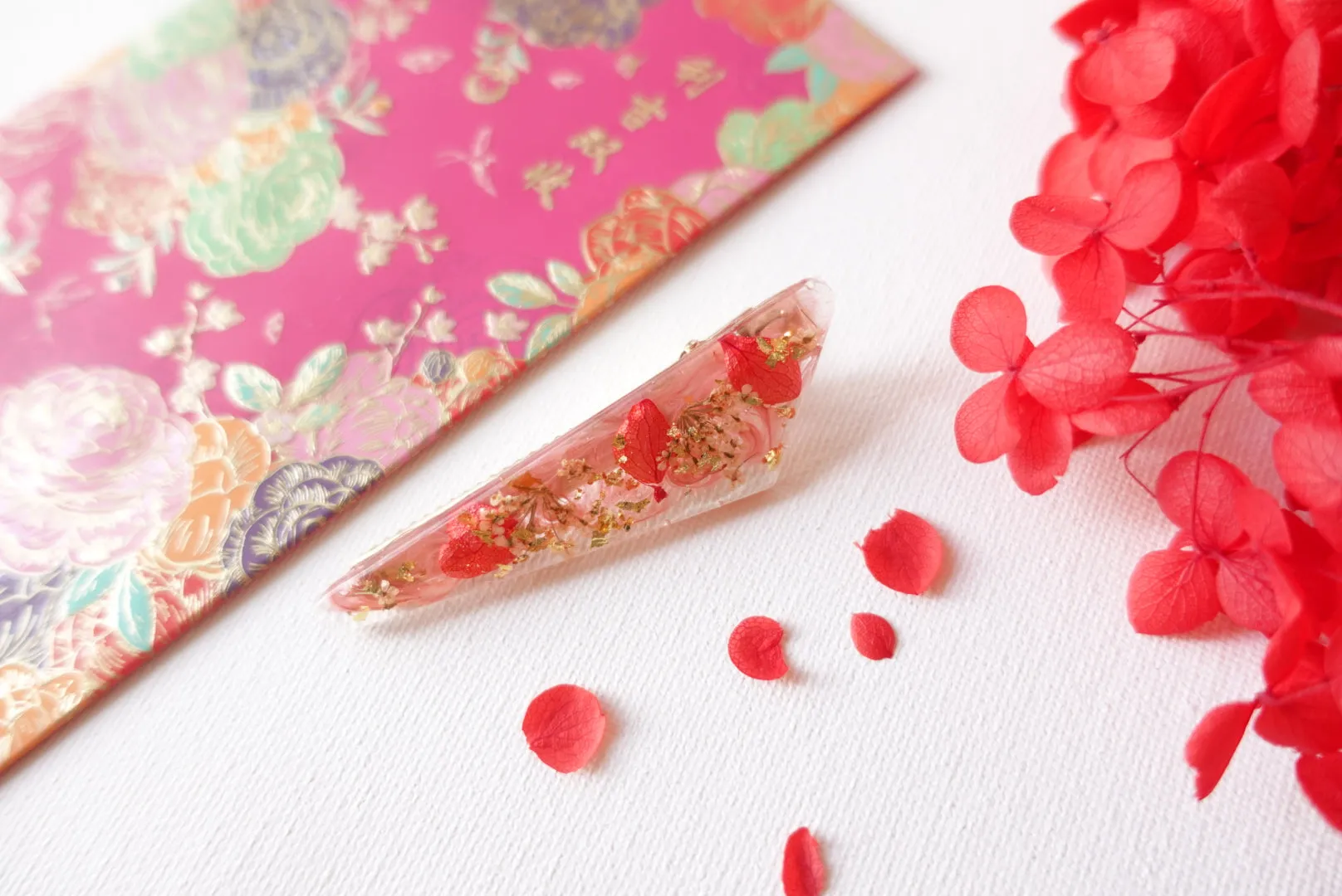 *Blessings of Spring* CNY Flower Hair Clip