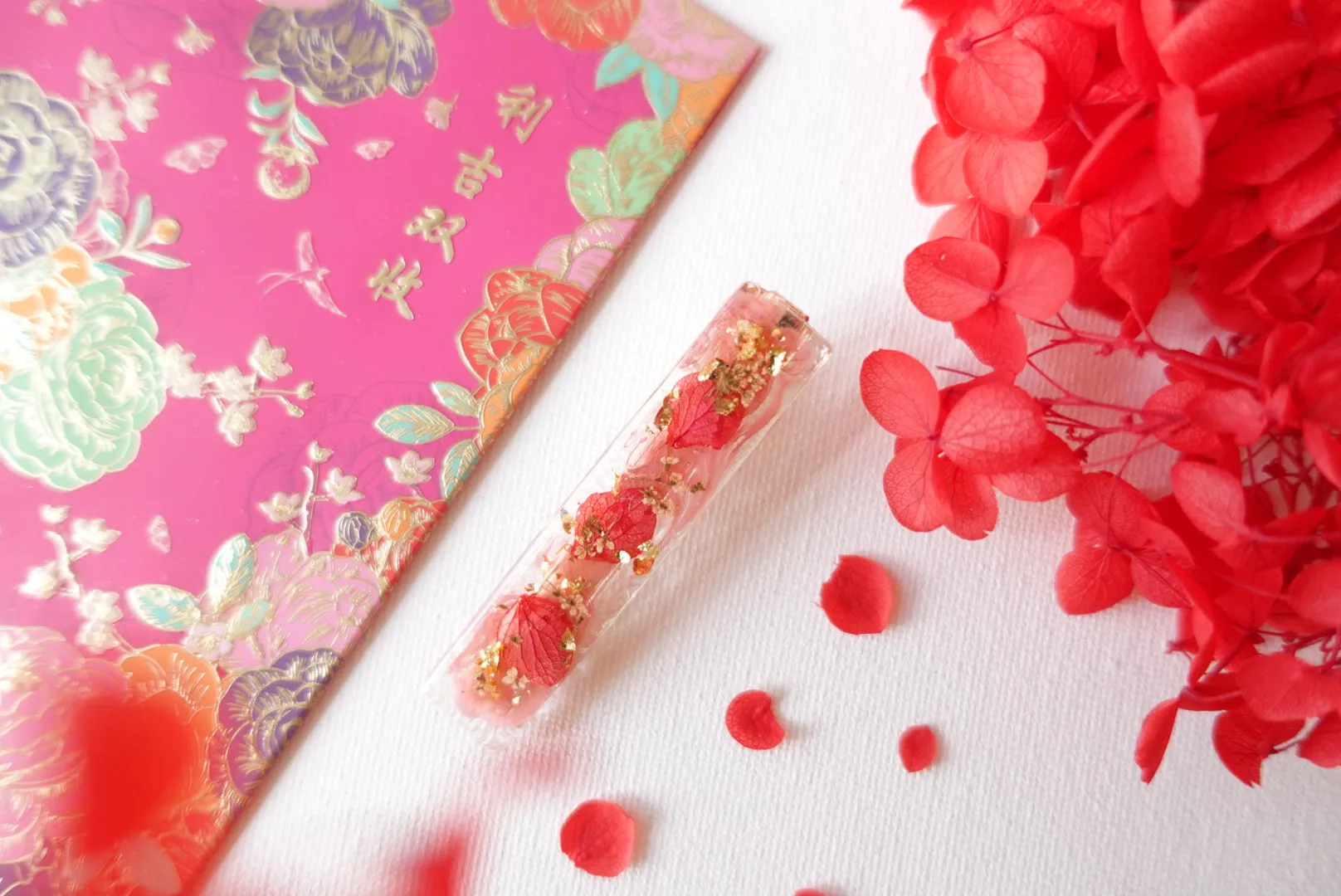 *Blessings of Spring* CNY Flower Hair Clip