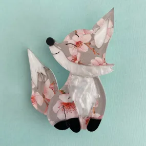 Blossom the fox - Brooch