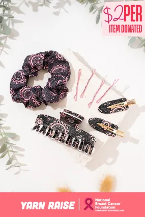 Boobie Sista (No. 2) Scrunchie & Hair Accessories Set