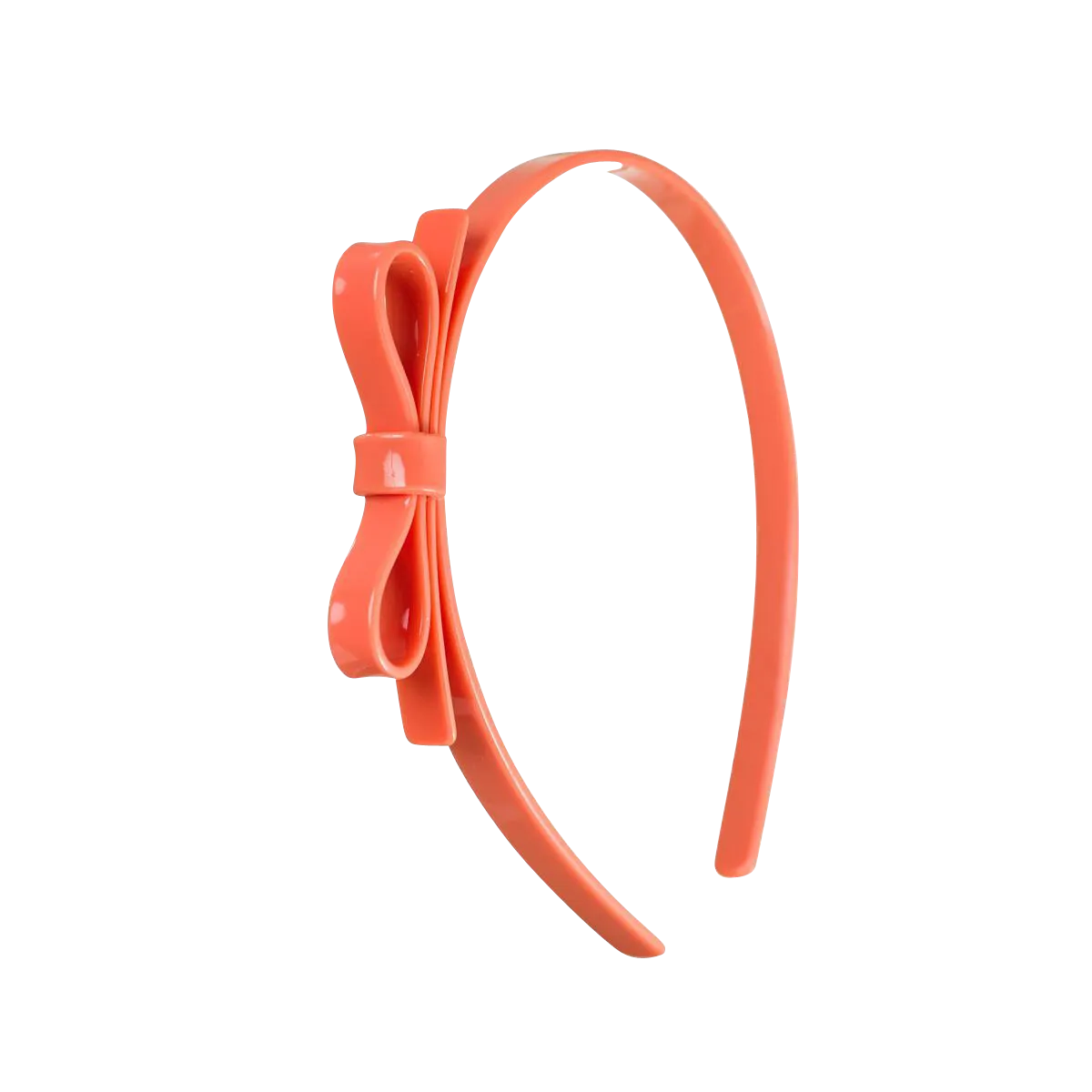 Bow Headband - Coral