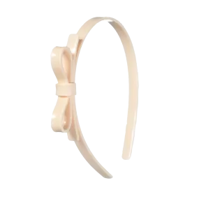 Bow Headband - Cream