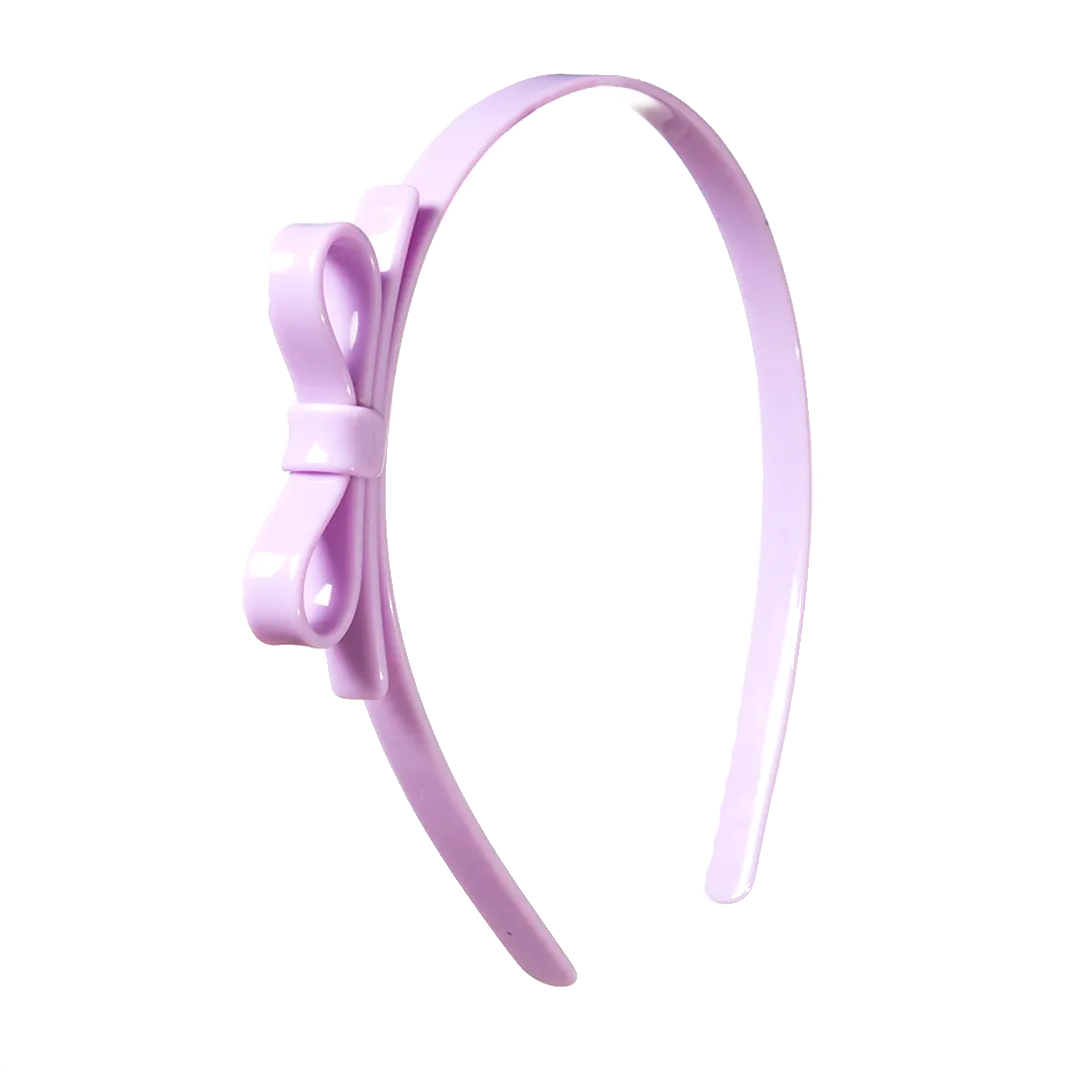 Bow Headband - Lavender