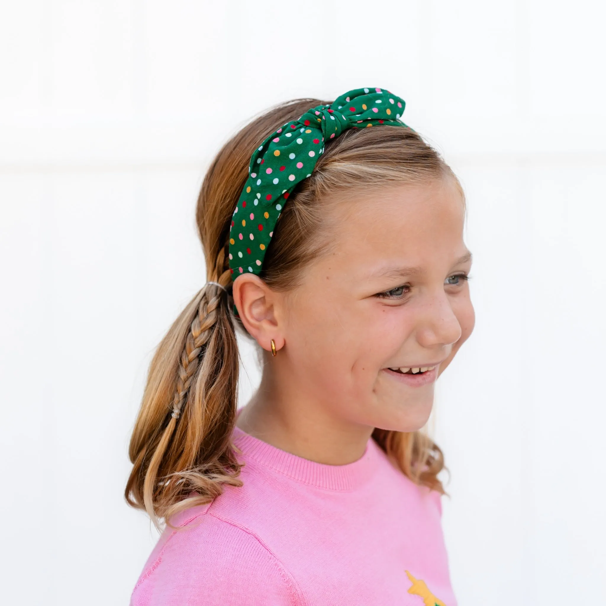 Bow Headband - Oh Christmas Tree