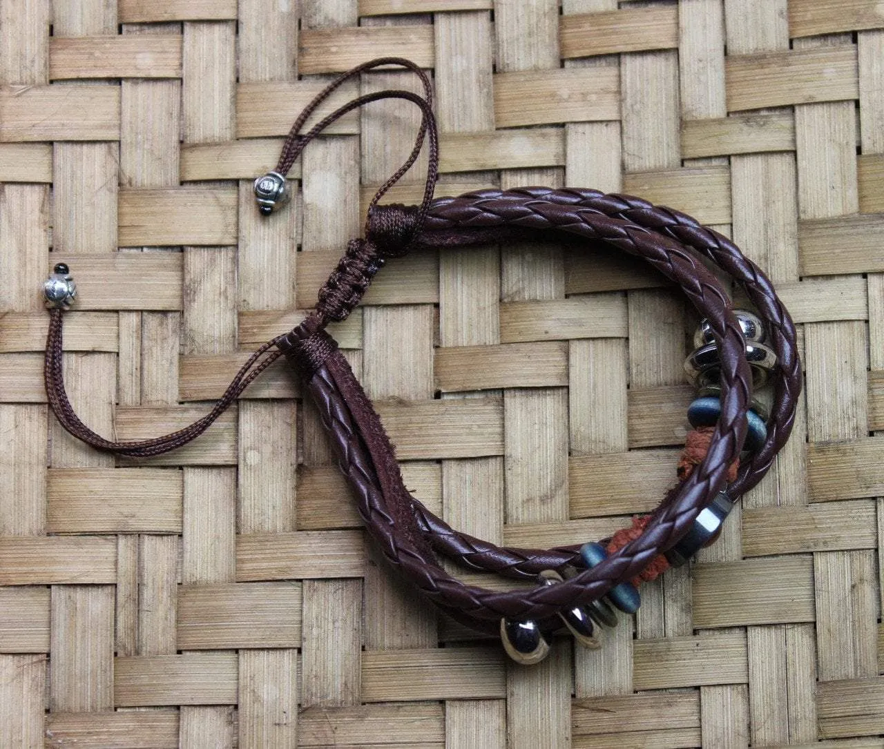 Braided Leather Bracelet