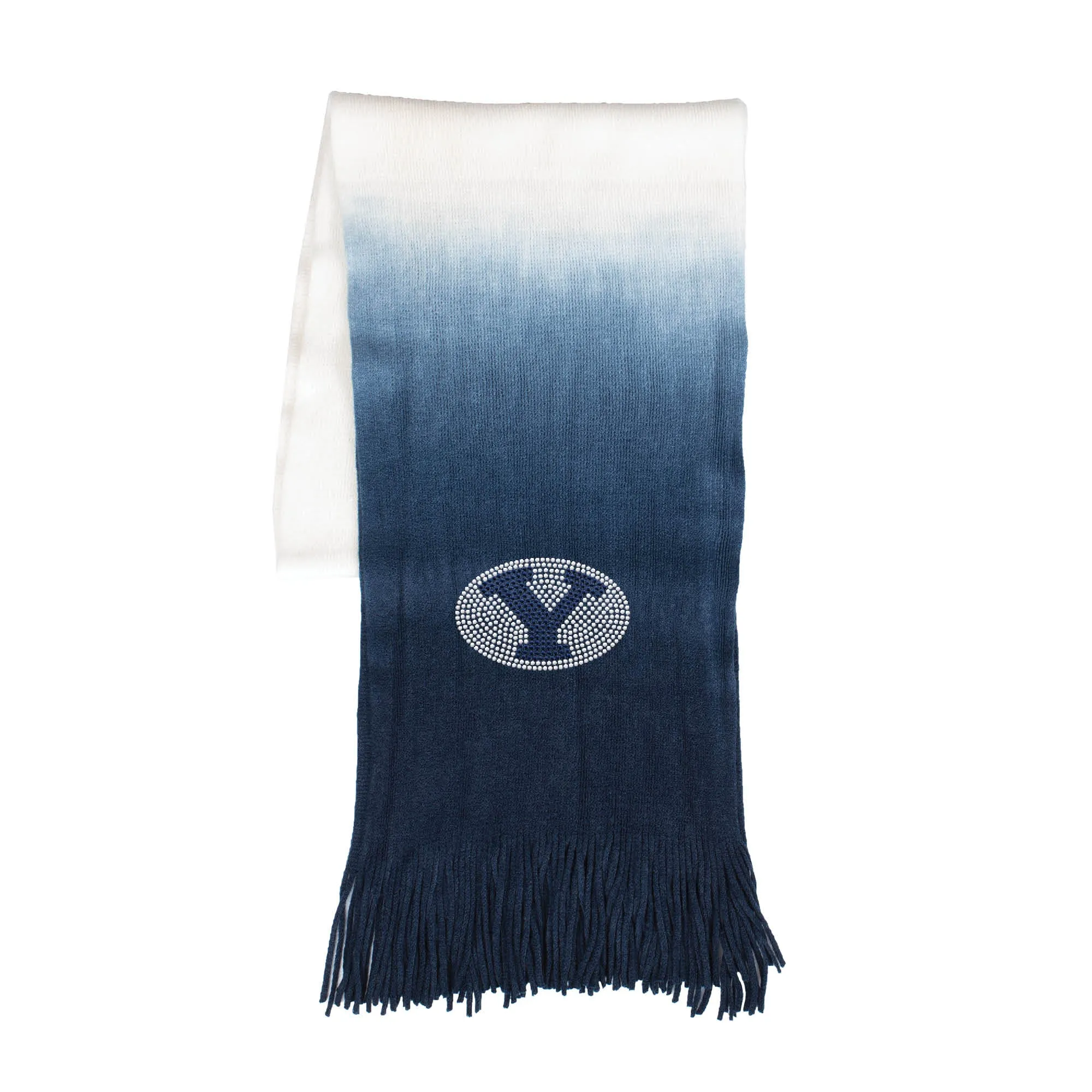 Brigham Young University Dip Dye Scarf