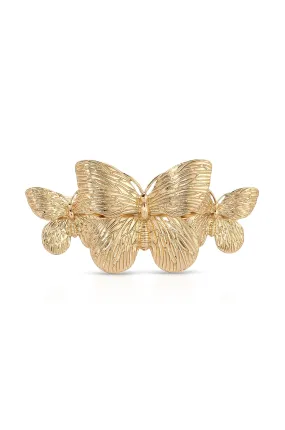 Butterfly Golden Hair Clip