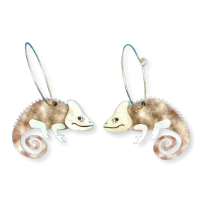 Chameleons of coconut 🥥 - Earrings