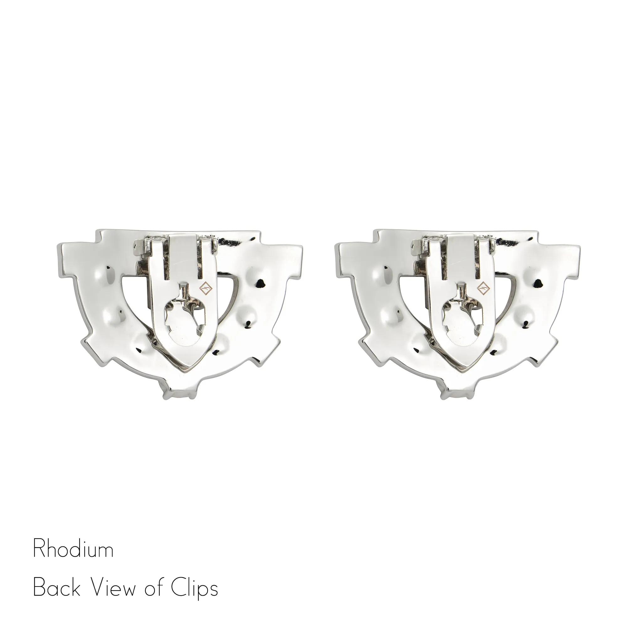 Elegant Clara Double Clip Brooch with Versatile Design