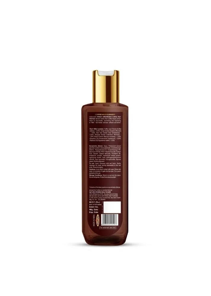 Coffee Hair Cleanser - Khadi Organique