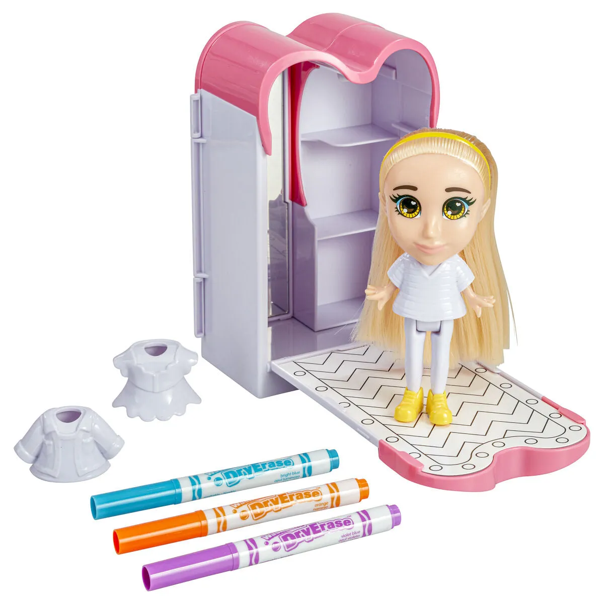 Crayola Colour 'n' Style Catwalk Goldie Doll