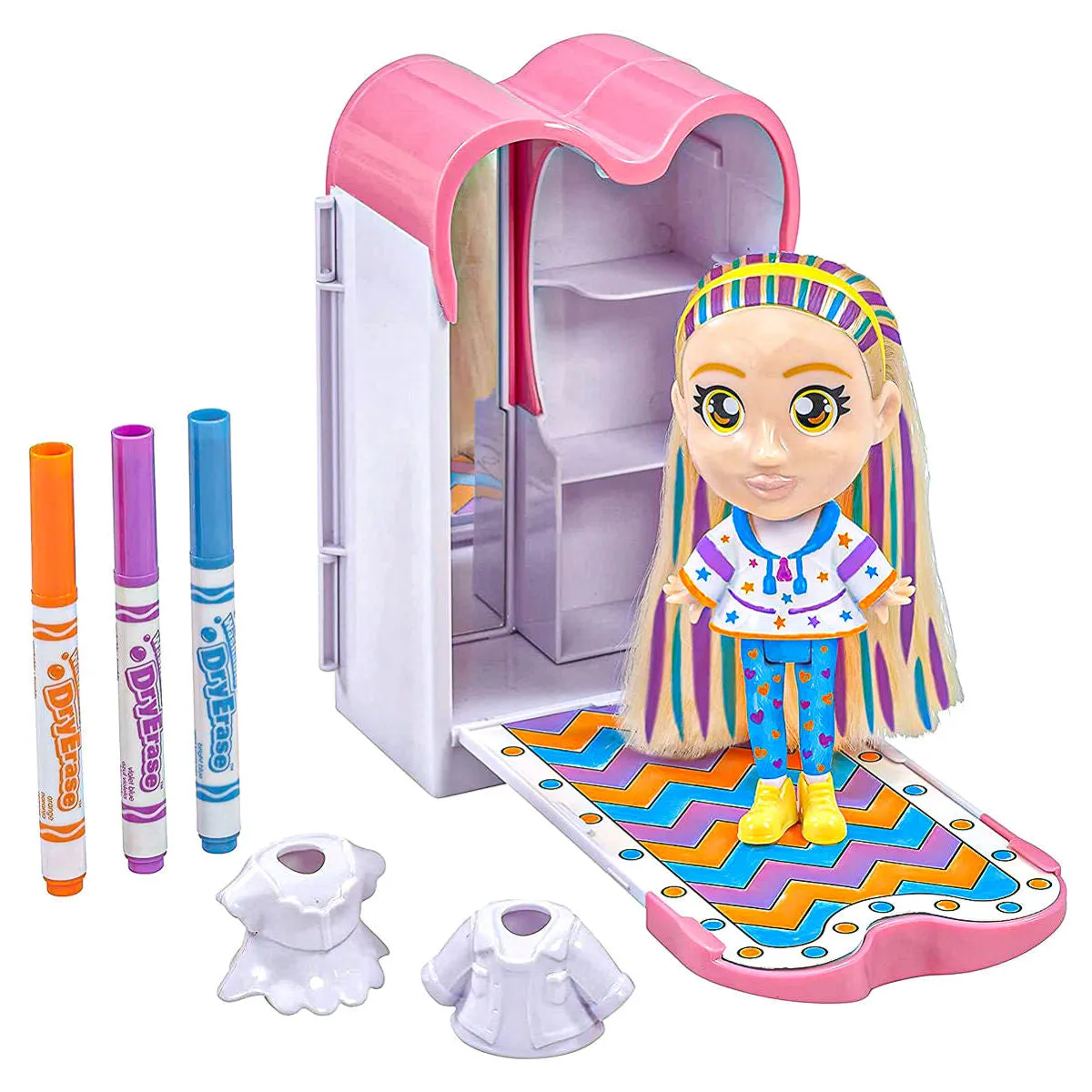 Crayola Colour 'n' Style Catwalk Goldie Doll