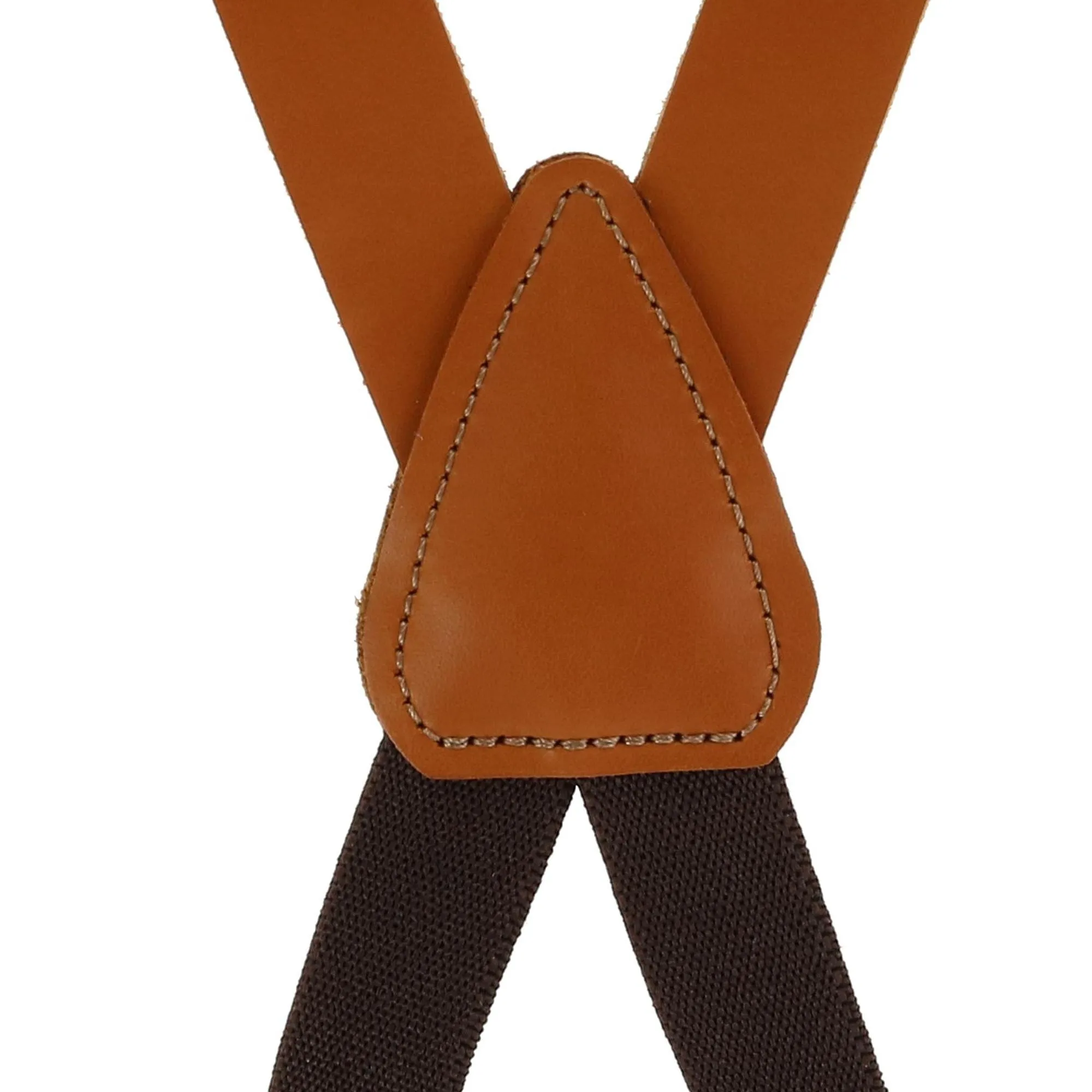 3/4 Inch Clip-End Suspenders with CTM® Coated Leather