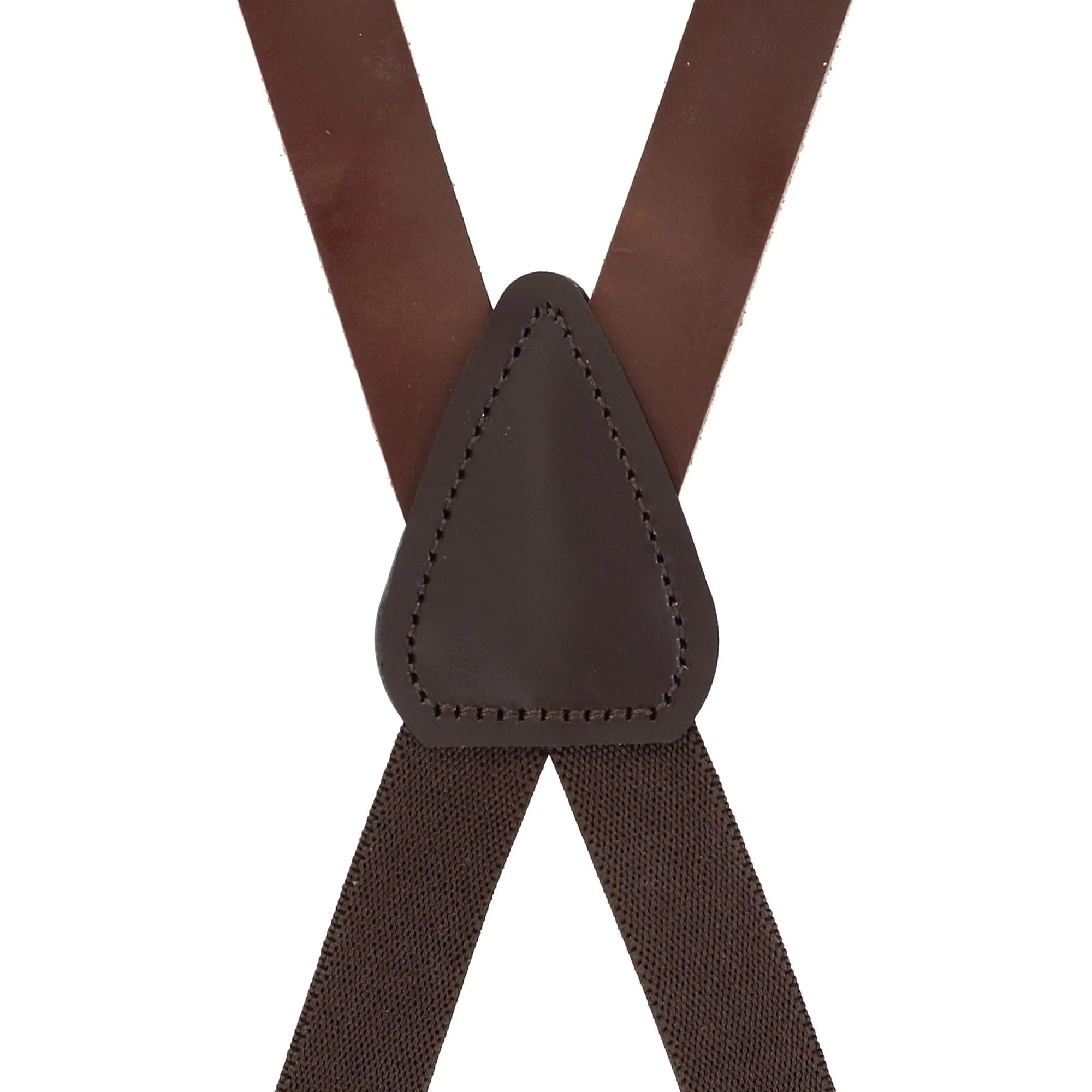 3/4 Inch Clip-End Suspenders with CTM® Coated Leather