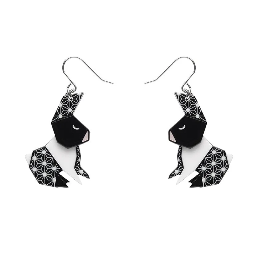 Cuddle Bunny Drop Earrings