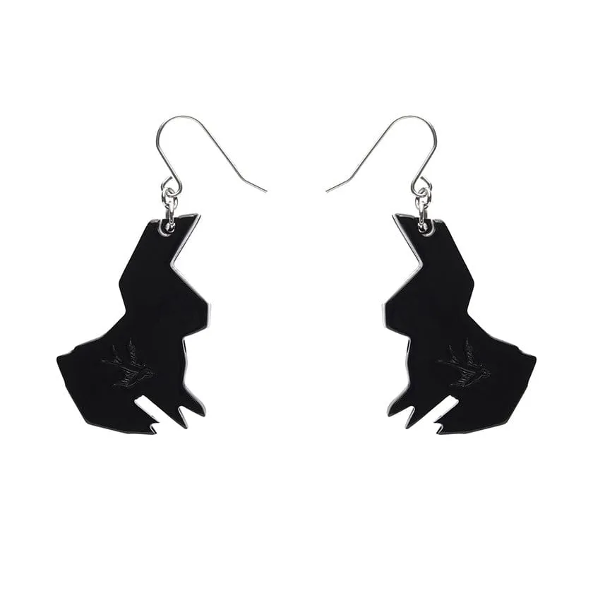 Cuddle Bunny Drop Earrings