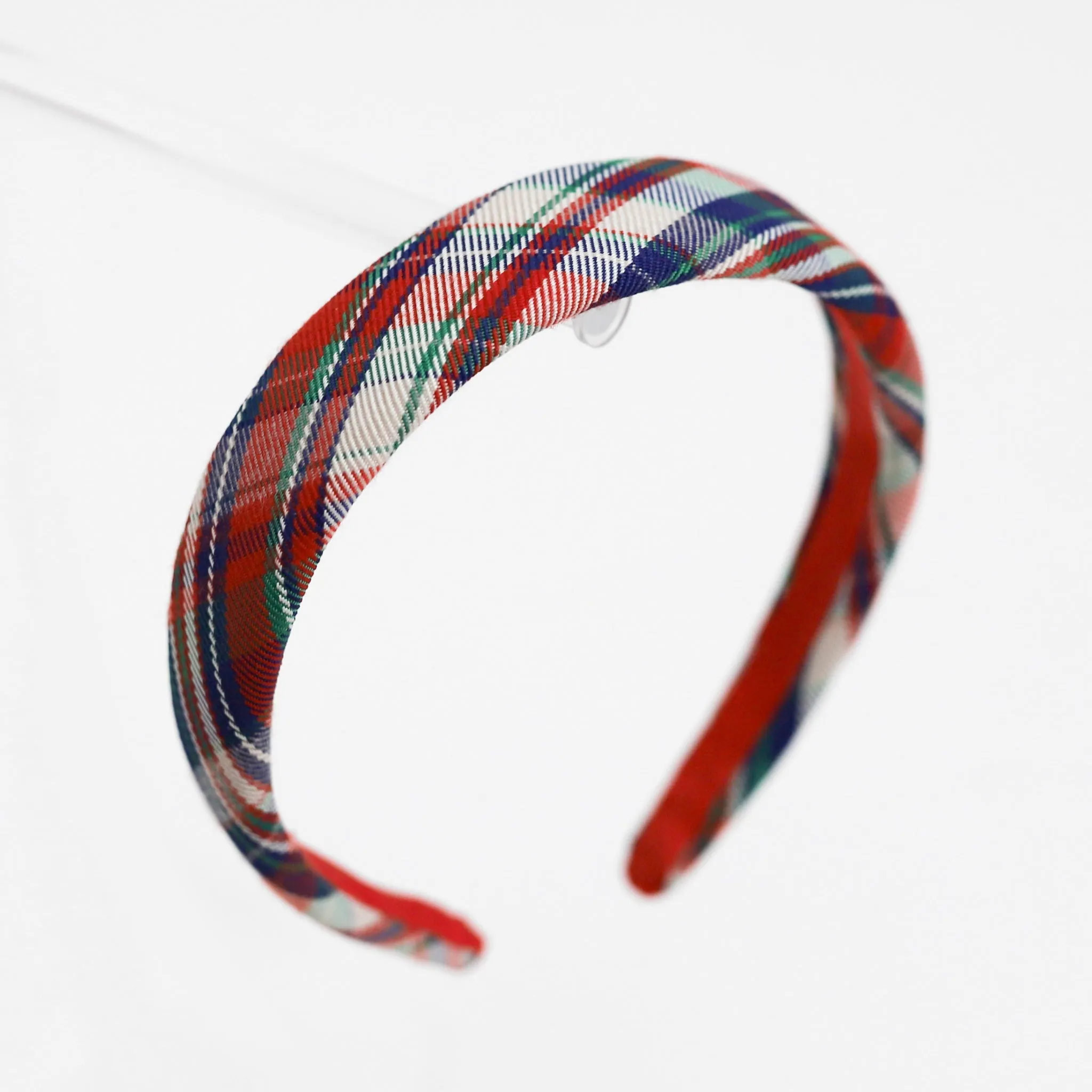 Cushioned Headband - Festive Plaid